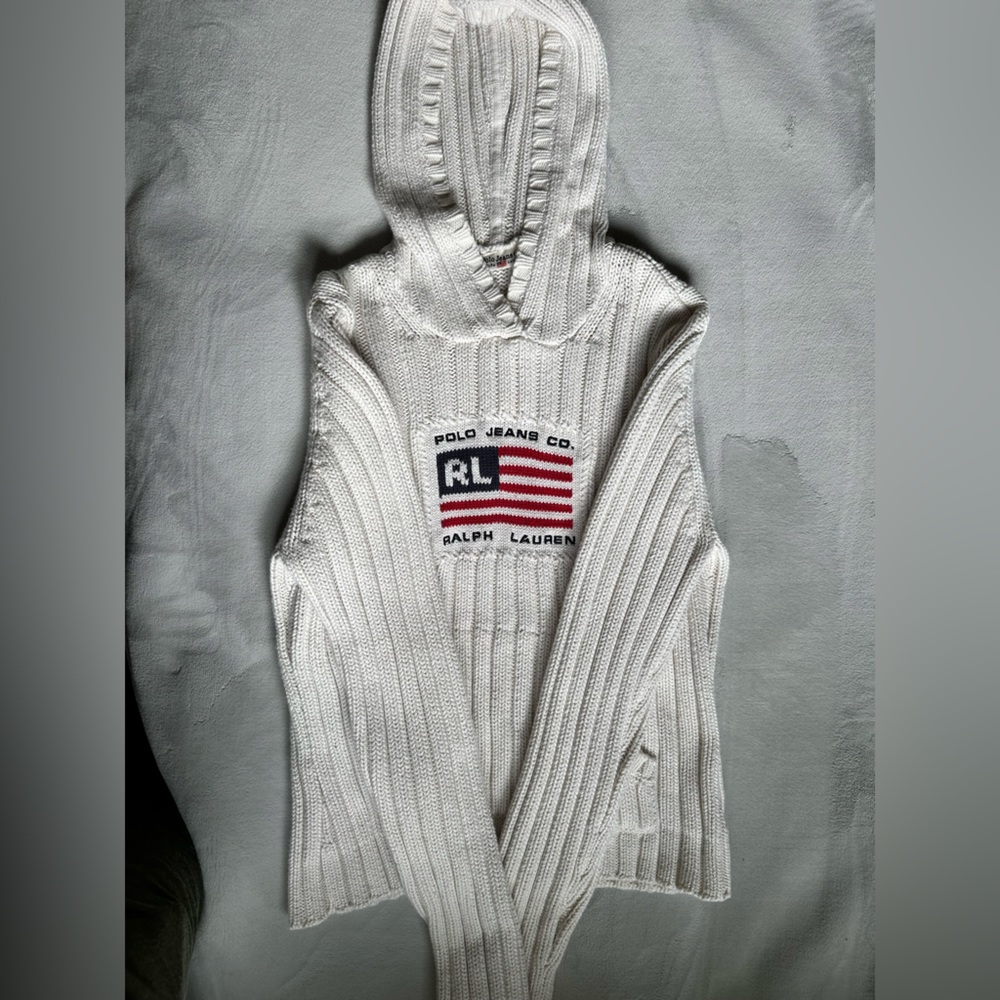 Vintage Polo Ralph Lauren knitted hoodie women’s